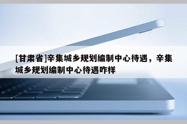 [甘肃省]辛集城乡规划编制中心待遇，辛集城乡规划编制中心待遇咋样