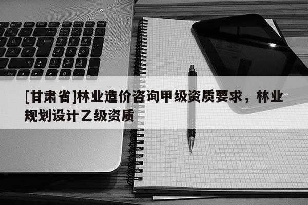 [甘肃省]林业造价咨询甲级资质要求，林业规划设计乙级资质