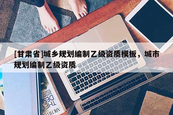 [甘肃省]城乡规划编制乙级资质模板，城市规划编制乙级资质