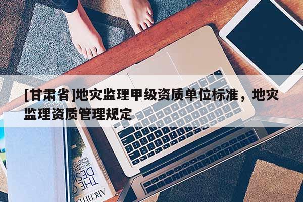 [甘肃省]地灾监理甲级资质单位标准，地灾监理资质管理规定