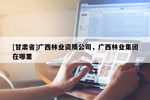 [甘肃省]广西林业资质公司，广西林业集团在哪里