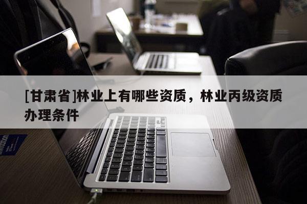 [甘肃省]林业上有哪些资质，林业丙级资质办理条件