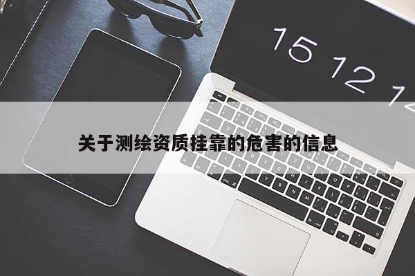 关于测绘资质挂靠的危害的信息