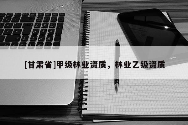 [甘肃省]甲级林业资质，林业乙级资质