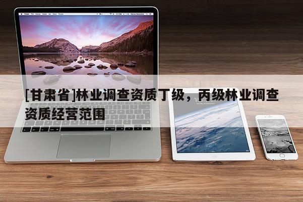 [甘肃省]林业调查资质丁级，丙级林业调查资质经营范围