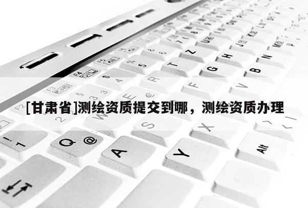 [甘肃省]测绘资质提交到哪，测绘资质办理
