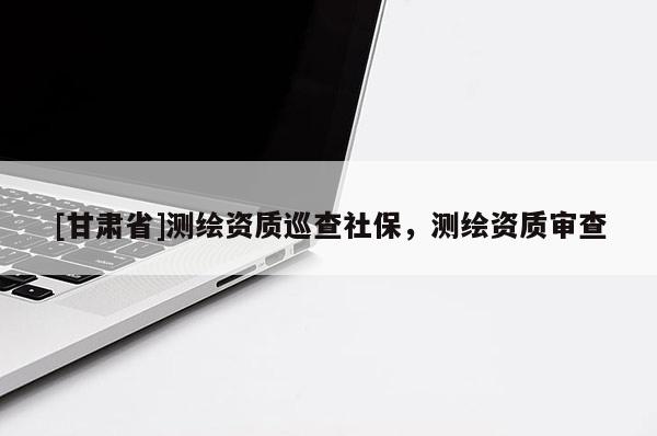 [甘肃省]测绘资质巡查社保，测绘资质审查