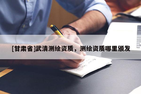 [甘肃省]武清测绘资质，测绘资质哪里颁发