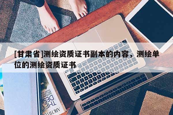 [甘肃省]测绘资质证书副本的内容，测绘单位的测绘资质证书