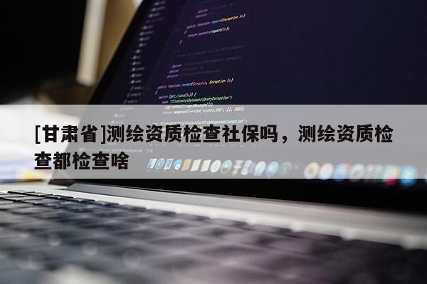 [甘肃省]测绘资质检查社保吗，测绘资质检查都检查啥