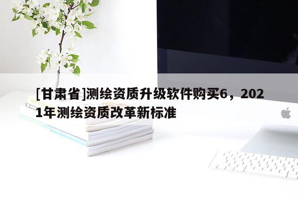 [甘肃省]测绘资质升级软件购买6，2021年测绘资质改革新标准