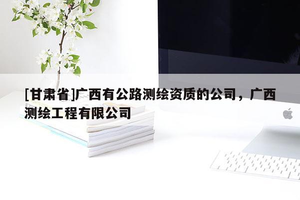 [甘肃省]广西有公路测绘资质的公司，广西测绘工程有限公司