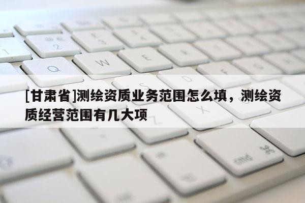 [甘肃省]测绘资质业务范围怎么填，测绘资质经营范围有几大项