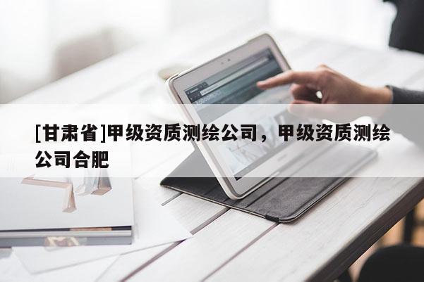 [甘肃省]甲级资质测绘公司，甲级资质测绘公司合肥