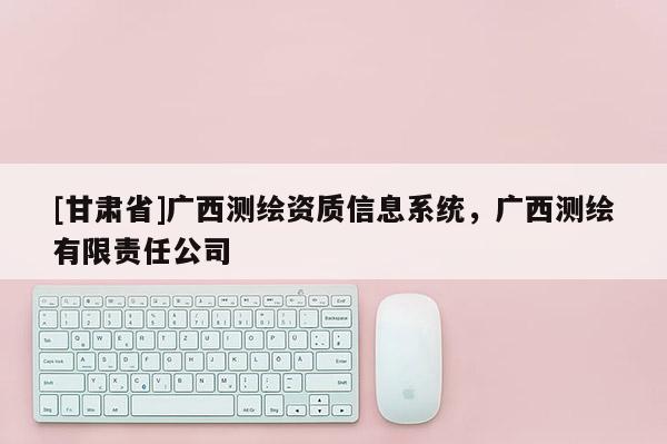 [甘肃省]广西测绘资质信息系统，广西测绘有限责任公司
