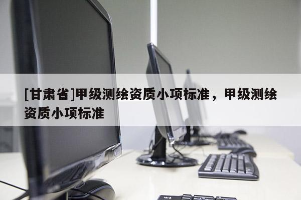 [甘肃省]甲级测绘资质小项标准，甲级测绘资质小项标准