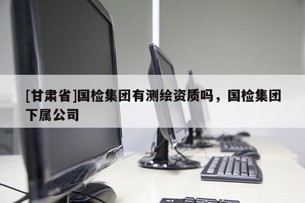 [甘肃省]国检集团有测绘资质吗，国检集团下属公司